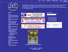 Tablet Screenshot of ljvdesigns.com